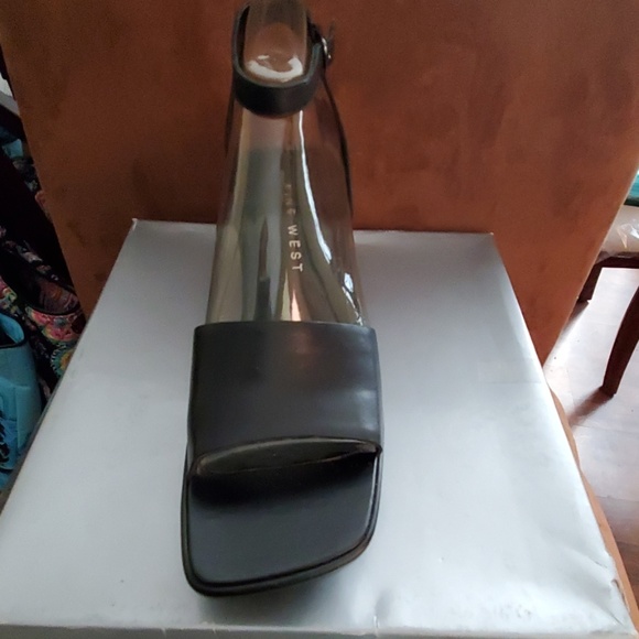 Nine West Black Leather sandals - Picture 2 of 4